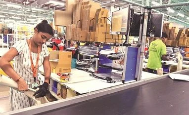 Amazon launches fulfilment centre in Maharashtra ahead of festive season With this, Amazon now has storage capacity of over 6 million cubic feet spread across 14 fulfillment centres in Maharashtra | Photo: Kamlesh Pednekar