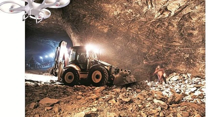 drone, mines drone, mines