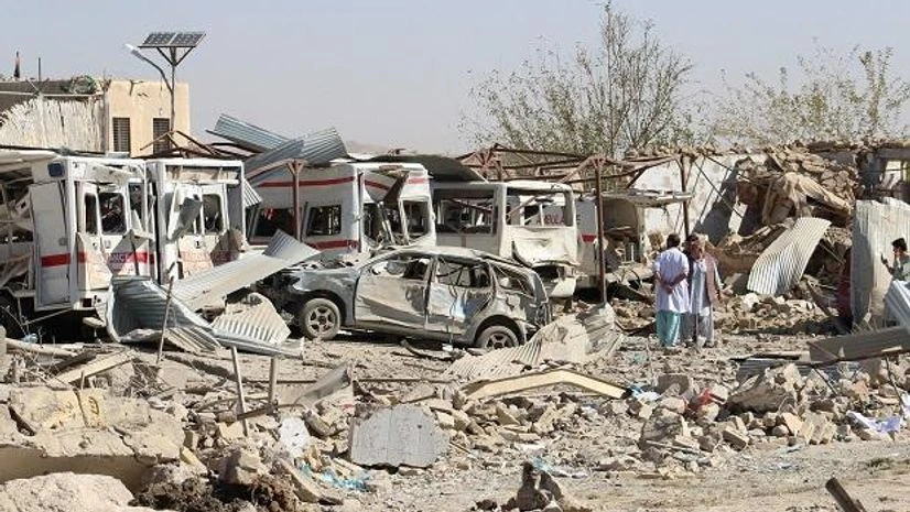 Afghanistan blast Afghanistan blast