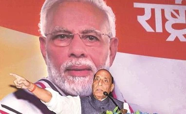 Pak PM going door-to-door, creating content for cartoonists: Rajnath Union Defence Minister Rajnath Singh