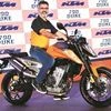 Sumeet Narang, president of Probiking at Bajaj Auto, at the launch of KTM Duke 790  on Monday | Photo: Kamlesh Pednekar