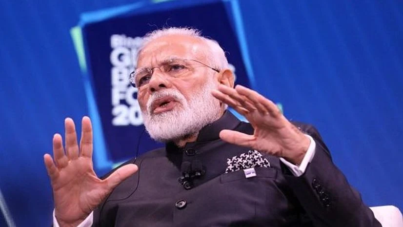 PM Narendra Modi speaks during the Bloomberg Global Business Forum in New York on September 25, 2019. (Photo: Bloomberg) PM Narendra Modi speaks during the Bloomberg Global Business Forum in New York on September 25, 2019. (Photo: Bloomberg)