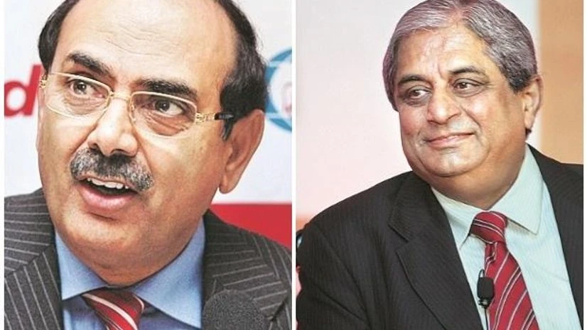 Romesh Sobti (left), MD and chief executive officer, IndusInd Bank | Aditya Puri, MD, HDFC Bank Romesh Sobti (left), MD and chief executive officer, IndusInd Bank | Aditya Puri, MD, HDFC Bank