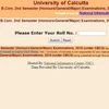 Calcutta University Result 2019