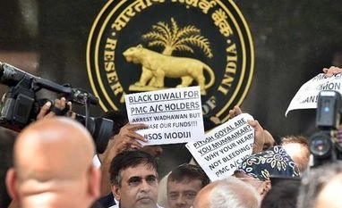 Banking system is safe: RBI tells depositors again as PMC crisis deepens PMC Bank protest, Protest outside RBI, PMC Scam