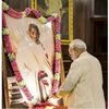 Prime Minister Narendra Modi pays tribute to Mahatma Gandhi on his150th birth anniversary at Parliament House