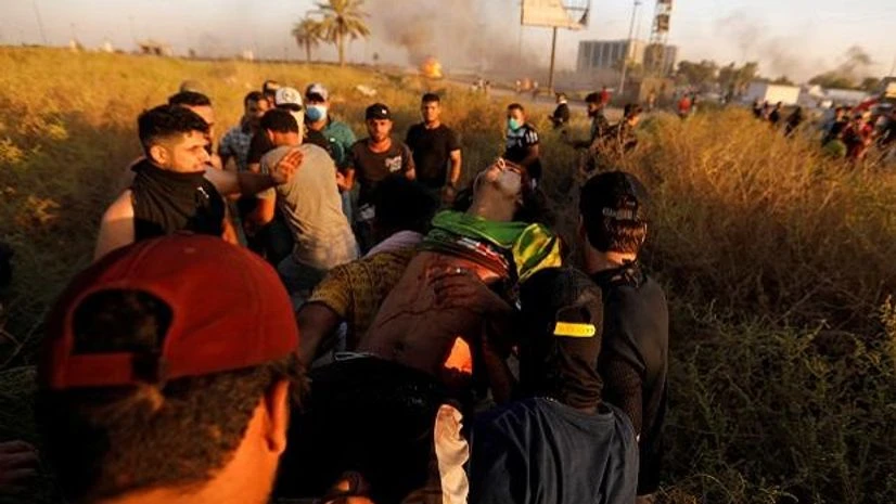 Iraq protests Iraq protests