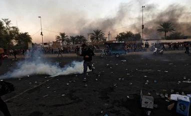 133 injured in protests as Iraq's Parliament reconvenes after two months Iraq protests