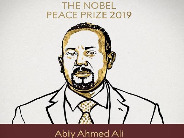 Image result for images of Ethiopian Prime Minister, Abiy Ahmed Ali wins Nobel Peace Prize for 2019