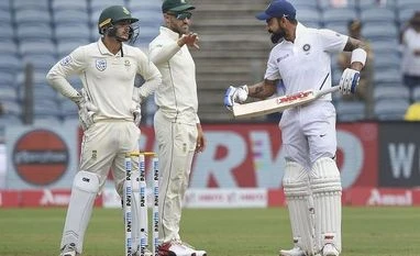 Virat Kohli equals Ricky Ponting's record of 19 hundreds as Test captain India vs South Africa, Virat Kohli
