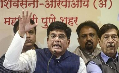 India says differences resolved with US for trade deal, announcement soon Pune: Union Minister Piyush Goyal addresses a press conference in Pune, Friday, Oct. 18, 2019. (PTI Photo)(