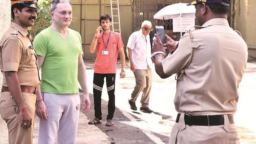 Gautam Singhania, chairman and managing director, Raymond Group, after casting his vote in Mumbai on Monday. He was one of the few corporate leaders who turned up to vote in the Maharashtra Assembly elections | Photo: Kamlesh Pednekar Gautam Singhania, chairman and managing director, Raymond Group, after casting his vote in Mumbai on Monday. He was one of the few corporate leaders who turned up to vote in the Maharashtra Assembly elections | Photo: Kamlesh Pednekar