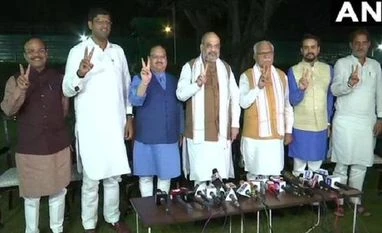 Dushyant Chautala's JJP joins hands with BJP in Haryana, to get Dy CM post JJP, Dushyant Chautala, Amit Shah, BJP, Haryana government