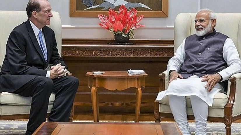World Bank President, David R. Malpass, narendra Modi with World Bank president World Bank President, David R. Malpass, narendra Modi with World Bank president
