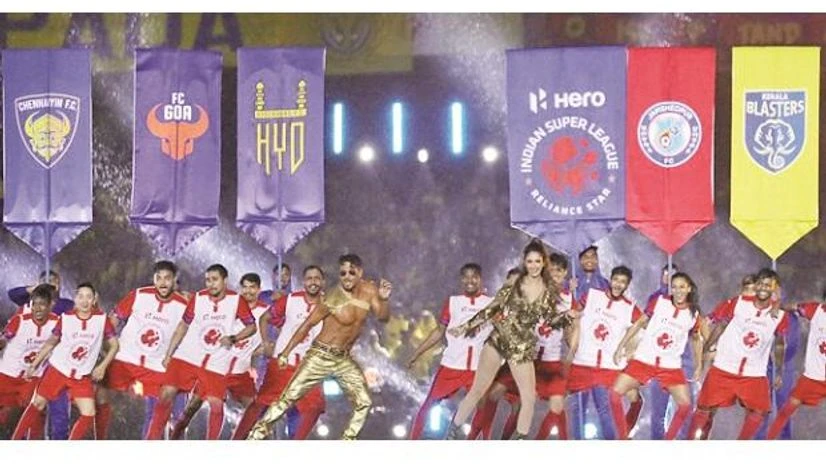 Actors Tiger Shroff and Disha Patani performed at the opening ceremony for the game in Kochi earlier this month Actors Tiger Shroff and Disha Patani performed at the opening ceremony for the game in Kochi earlier this month