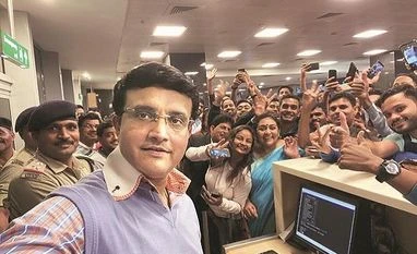 BCCI head Ganguly's meeting with NCA chief Dravid was a reunion of greats Sourav Ganguly