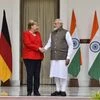 PM Narendra Modi and German Chancellor Merkel ahead of the 5th Indo-German Inter-Governmental Consultations