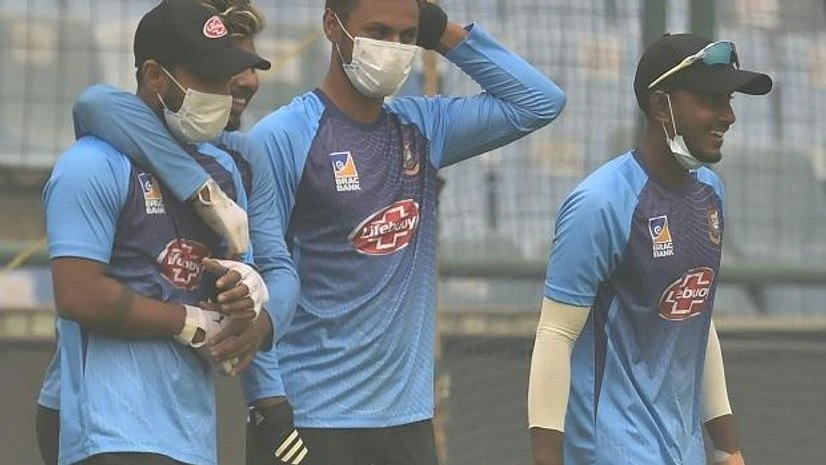 India vs Bangladesh 1st T20 live, Bangladesh players during practice at Arun Jaitley stadium India vs Bangladesh 1st T20 live, Bangladesh players during practice at Arun Jaitley stadium