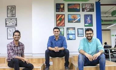 Govt exam focussed Test-prep app GradeUp raises $7 mn from Times Internet Gradeup founders (L-R) Sanjeev Kumar, Vibhu Bhushan, Shobhit Bhatnagar