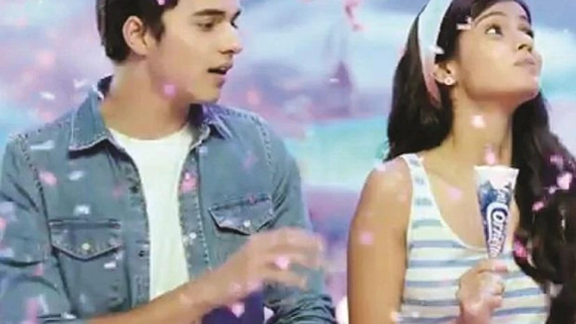 A still from Cornetto-Oreo ad A still from Cornetto-Oreo ad