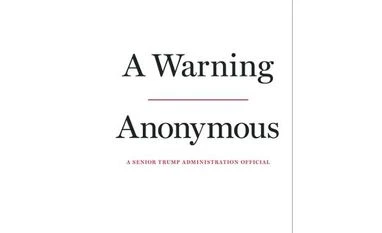 An anonymous appeal Book cover of A Warning