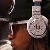 Lil Wayne, diamond-studded headphones