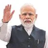 Prime Minister Narendra Modi emplanes for Brazil, in New Delhi on Tuesday 	Photo: PTI