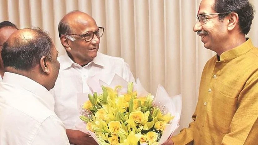 Uddhav Thackeray, Sharad Pawar Uddhav Thackeray, Sharad Pawar