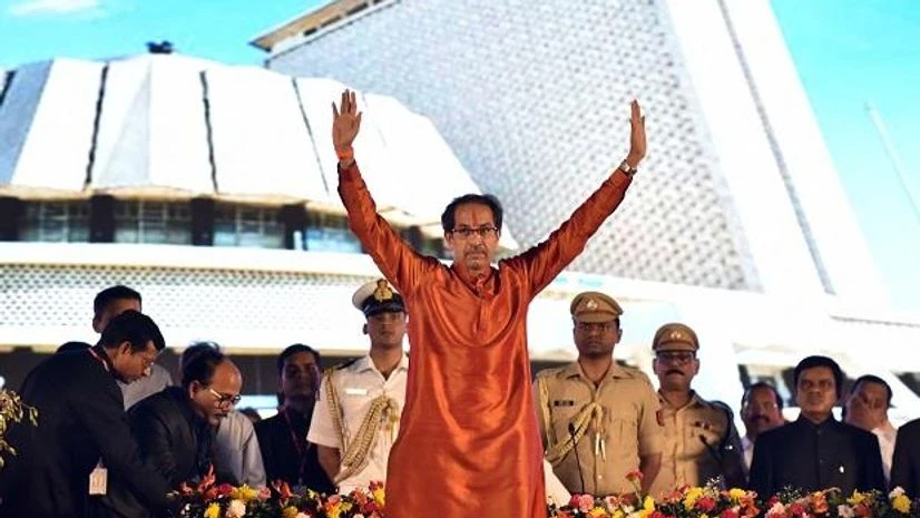 Uddhav Thackeray Uddhav Thackeray waves to the crowd after taking oath as chief minister of Maharashtra at Shivaj Park. Photo: Kamlesh Pednekar