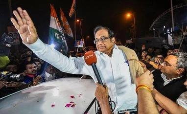 Chidambaram violated SC's bail condition on the very first day: Javadekar Congress leader P Chidambaram is greeted by Congress workers and supporters on December 4, 2019 after his release from jail