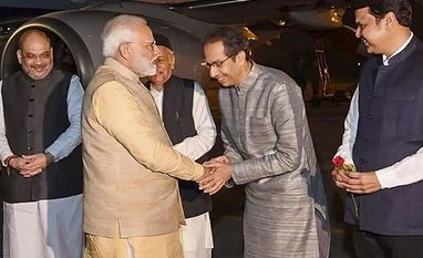 Uddhav Thackeray meets Modi for first time after becoming CM Uddhav Thackeray, Narendra Modi,
