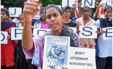 Citizenship Bill India's own issue, haven for minorities: Maldives' speaker Citizenship Amendment Bill, CAB, strike, protest, Madras, Chennai, Demonstrators