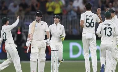 Perth Test Day 2: New Zealand tottering at 109/5 after Starc scalps 4 Australia vs New Zealand