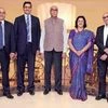 From left: Icra MD and Group CEO Naresh Takkar, IIFL Group Chairman Nirmal Jain, former Reserve Bank of India deputy governor and Chairman of the Jury S S Mundra, former State Bank of India chairman Arundhati Bhattacharya, and Ican Investment Advisor