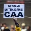 CAA protest