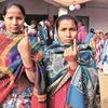 JHARKHAND, ELECTIONS, VOTING, VOTERS, VOTE, POLLING, BOOTH, ELECTION, WOMEN, TURNOUT
