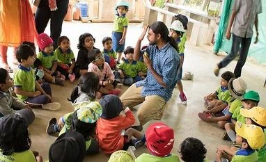 Furry tails: A home for rescued animals and a habitat classroom for kids animal, dog, children, ngo, sanctuary, learning, school, kids, rescue