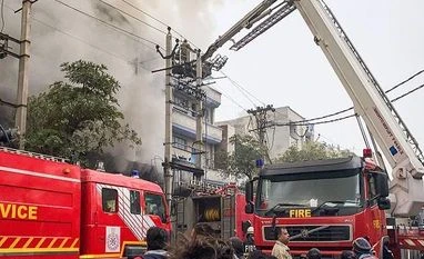 Over 20 people rescued after house catches fire in southeast Delhi fire, fire tenders, narela industrial area, delhi