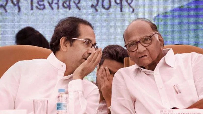 Sharad Pawar, Uddhav Thackeray Sharad Pawar, Uddhav Thackeray