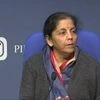 Finance Minister Nirmala Sitharaman