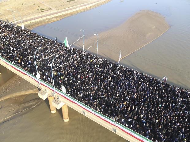 funeral ceremony of Qassem Soleimani funeral ceremony of Qassem Soleimani