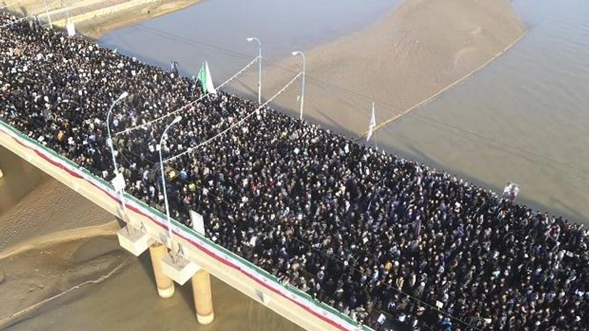 funeral ceremony of Qassem Soleimani funeral ceremony of Qassem Soleimani