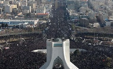 Iran threatens to pull out of nuclear treaty if Europe dispute reaches UNSC iran, protests, soleimani, US, air strike