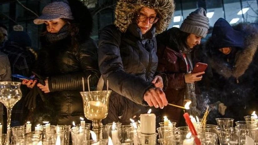 Vigil for Ukraine airline crash victims Vigil for Ukraine airline crash victims