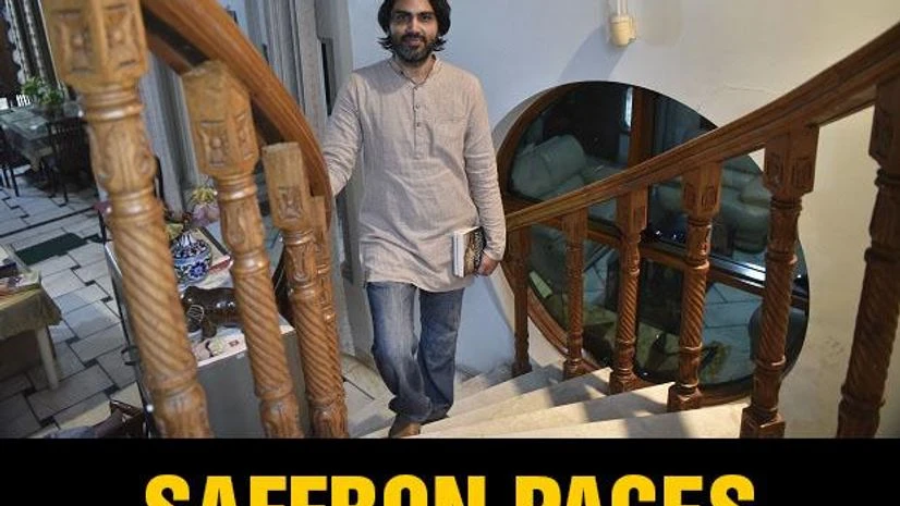 Ankur Pathak, co-founder of Garuda, at their office in Gurugram. Photo: Dalip Kumar Ankur Pathak, co-founder of Garuda, at their office in Gurugram. Photo: Dalip Kumar