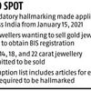 Gold jewellery below 2 gram exempted from mandatory hallmarking