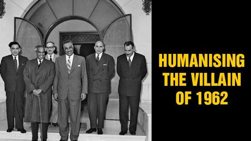 weekend STANDING TALL: Then Defence Minister V K Krishna Menon (left) with Egyptian President Gamal Abdel Nasser in Cairo, December 1958