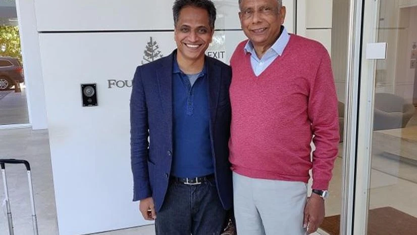 Ravi Garikipati Ravi Garikipati (left) and Raj Vattikuti, co-founders of Davinta Financial Services