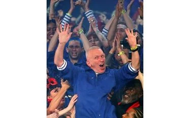 Jean Paul Gaultier at his Haute Couture Spring/Summer 2020 collection show in Paris Jean Paul Gaultier at his Haute Couture Spring/Summer 2020 collection show in Paris