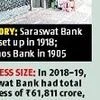 Saraswat, Cosmos to seek RBI approval for universal banking licences